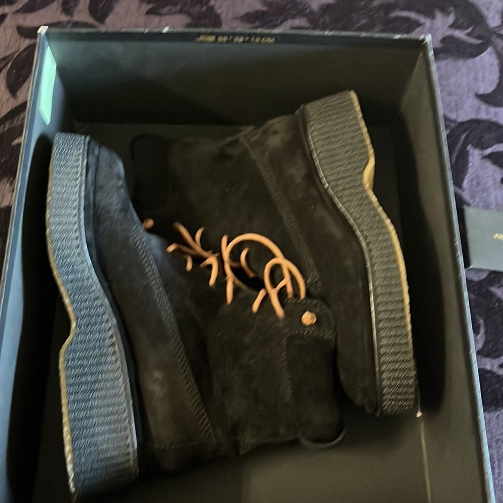 Rag and Bone Sloane Boots Black 37.5 - Picture 8 of 9